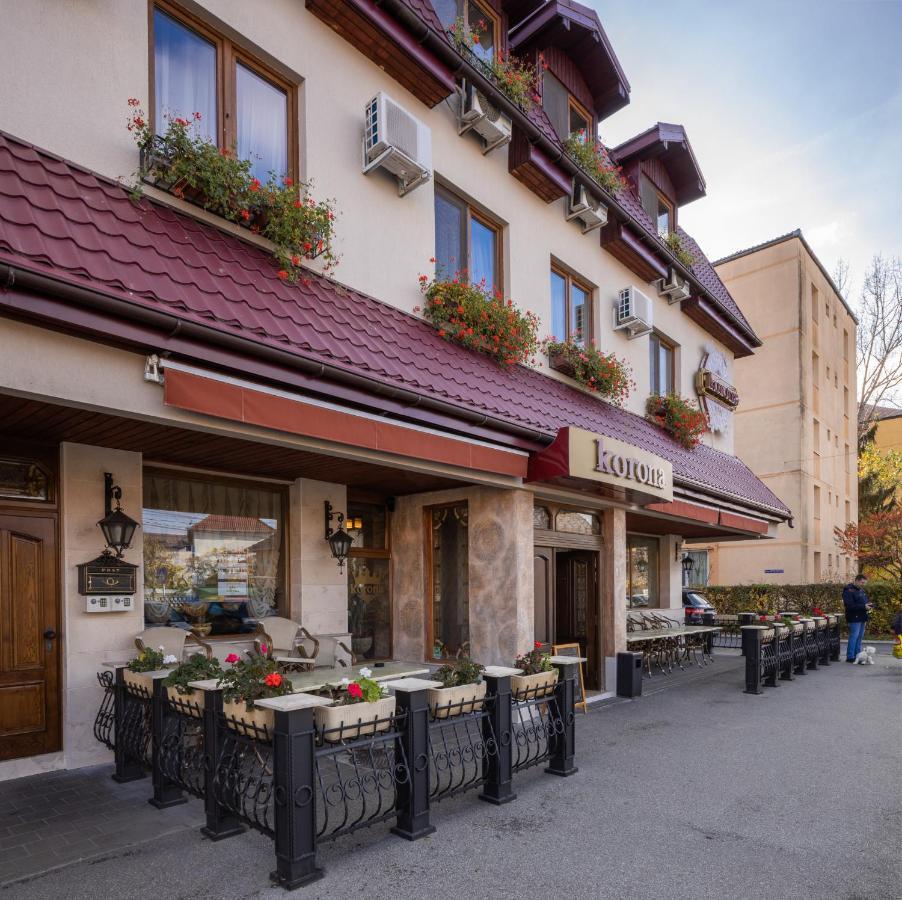 Pension Korona Sibiu Buitenkant foto